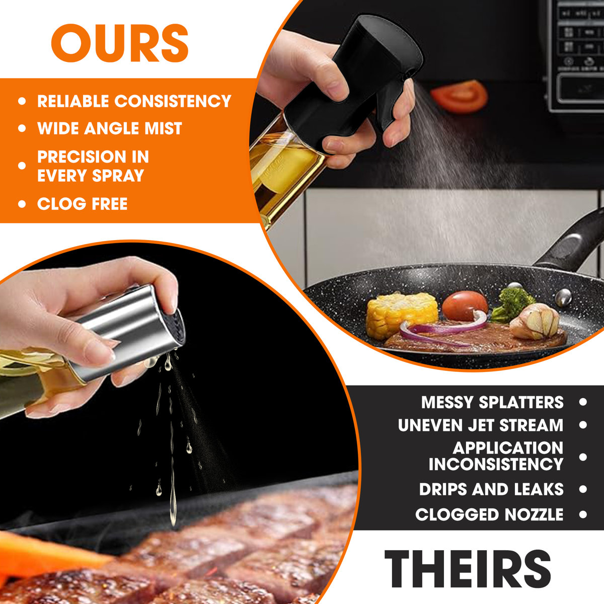 16.90oz. Oil & Vinegar Cruet Set